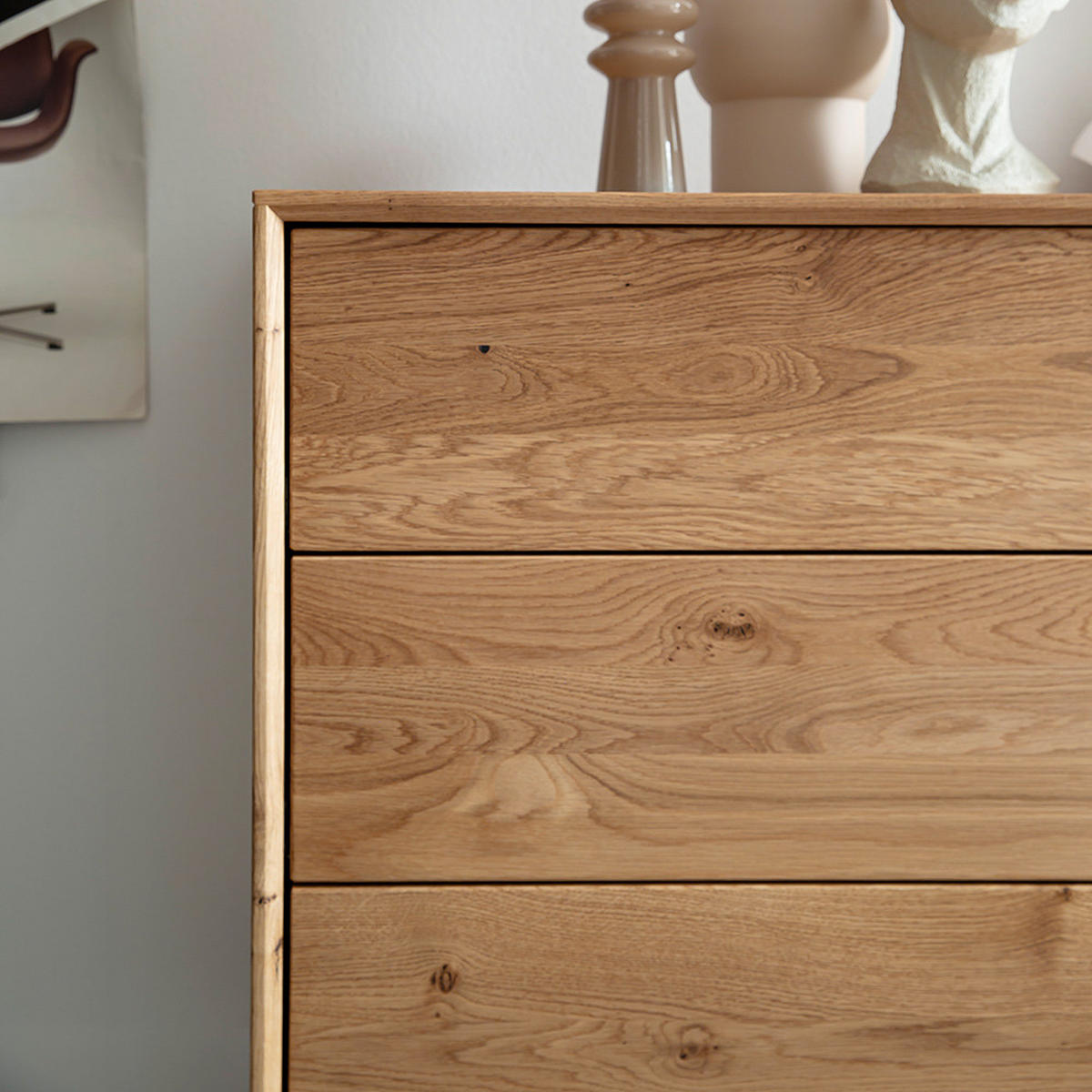KOMMODE Cuneo-137 - Braun, Holz (178/82/42cm) - Lomado