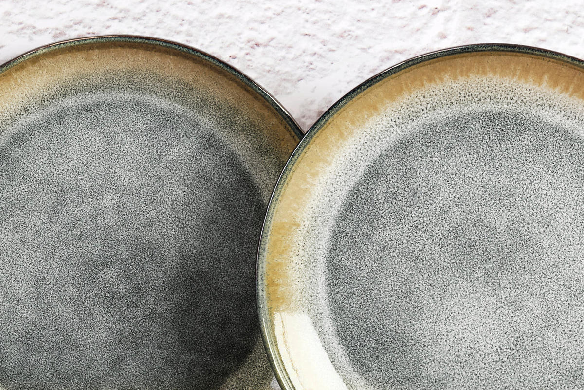 TELLER Genesis Ø27cm - 6er-Set - Erde - Grau, Keramik (27cm) - Björn