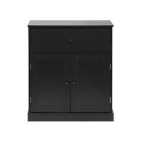 KOMMODE Schwarz 30/60/70 cm - Schwarz, Holzwerkstoff (60/70/30cm) - Mobili Rebecca