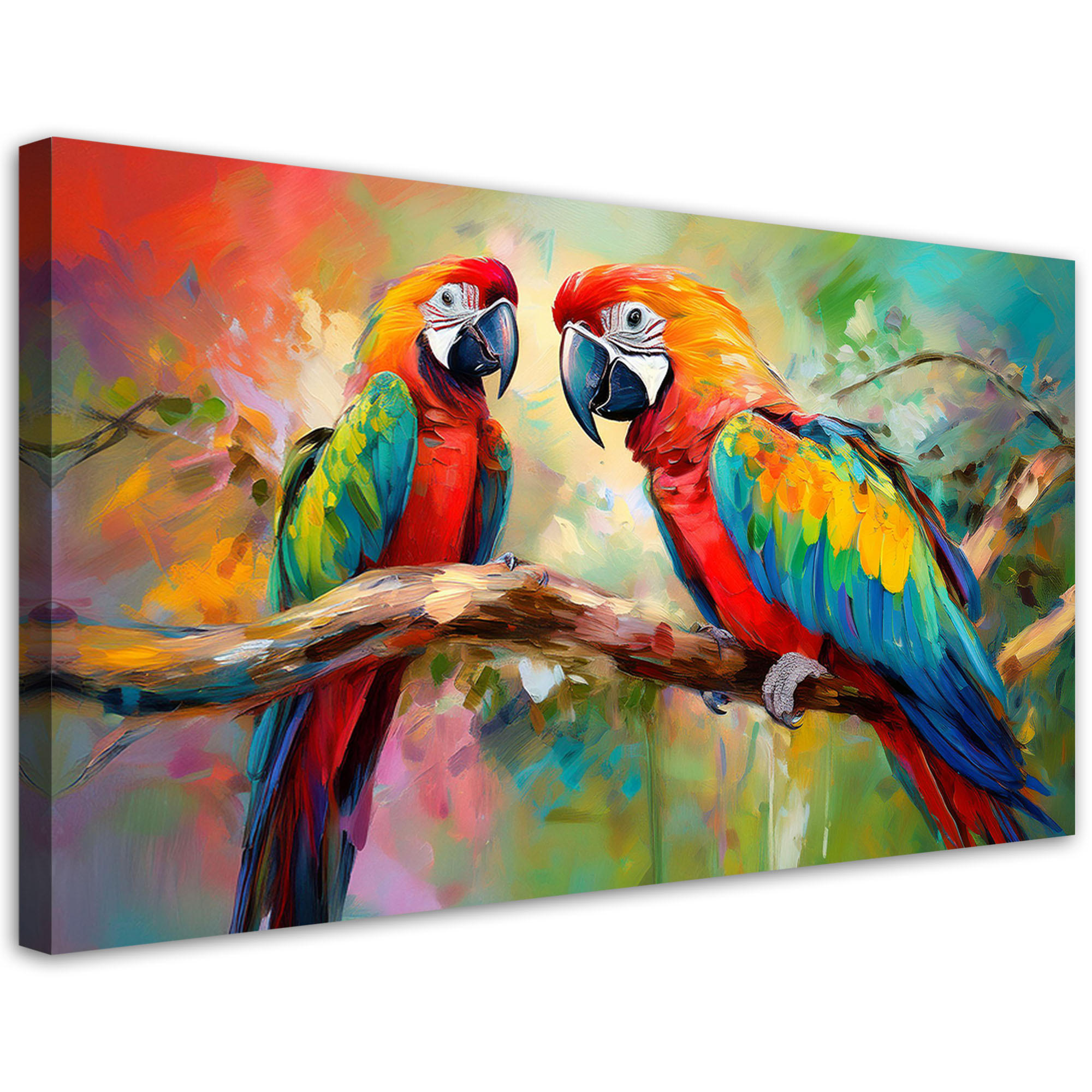 Feeby Wandbild Mehrfarbig 100x50 cm