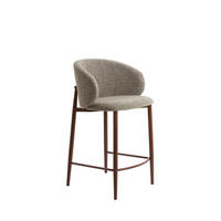 BARHOCKER Aluko Braun 57/55/94 cm - Braun, Metall (55/94/57cm) - Light & Living