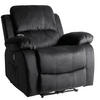 RELAXSESSEL ARON fürs Wohnzimmer Schwarz - Schwarz, Holz/Textil (53/101/88cm) - makarowski meble