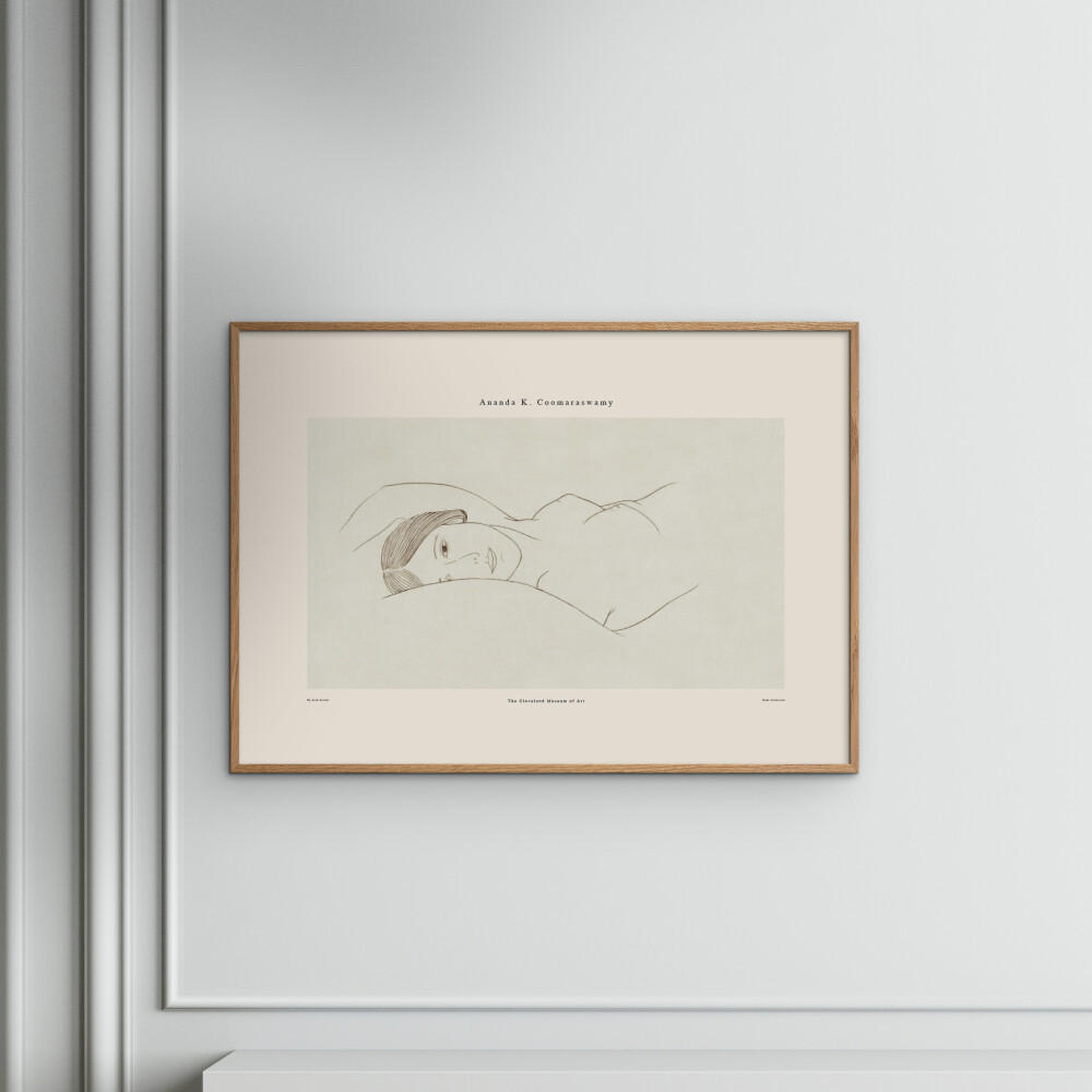 POSTER Arch Atelier - Ananda 02 - Naturfarben, Papier (50/2/70cm) - Poster&Frame