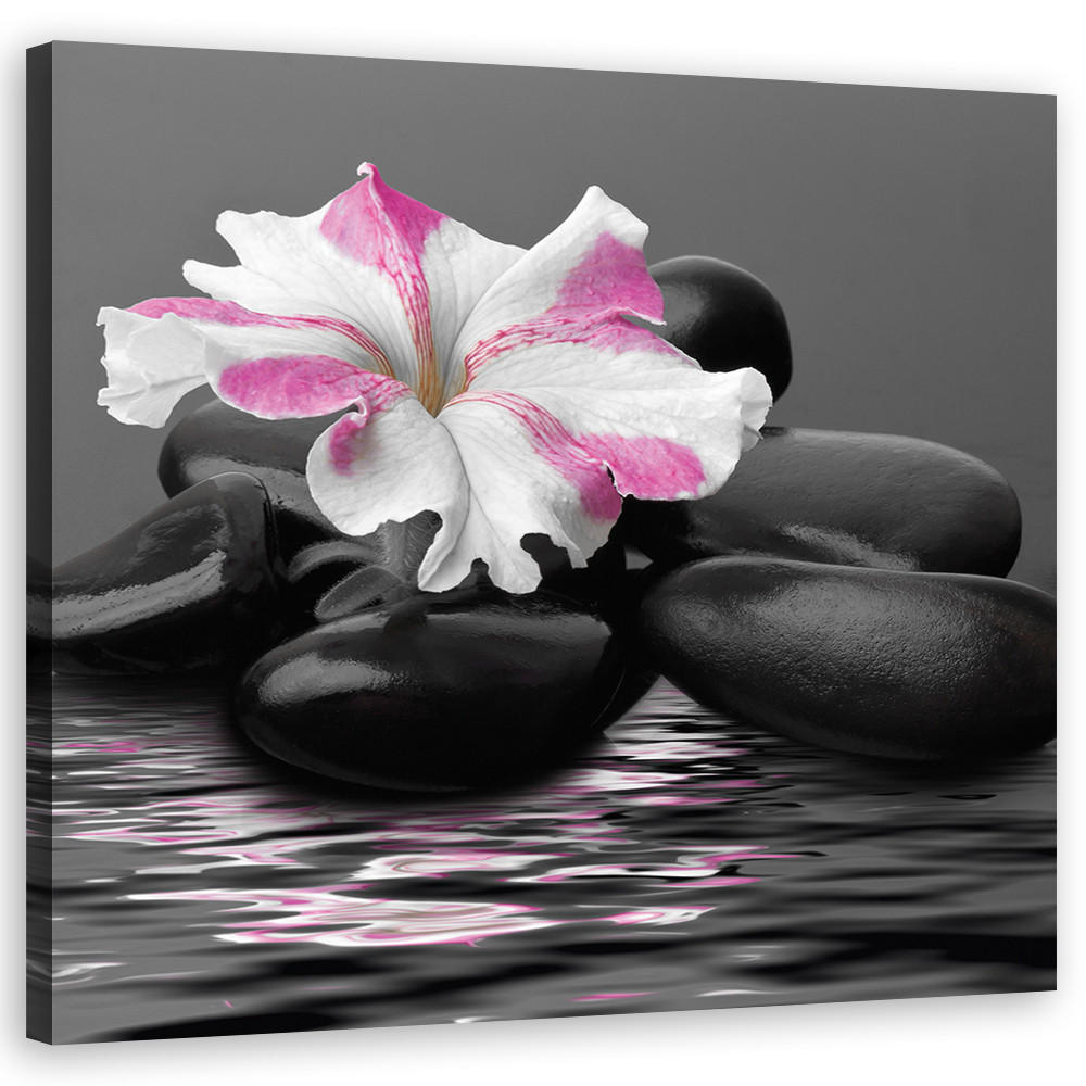 Feeby Wandbild Schwarz 30x30 cm