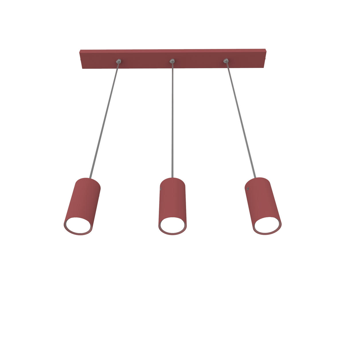 HÄNGELEUCHTE - Rot, Metall (6/70/10cm) - Lumicom