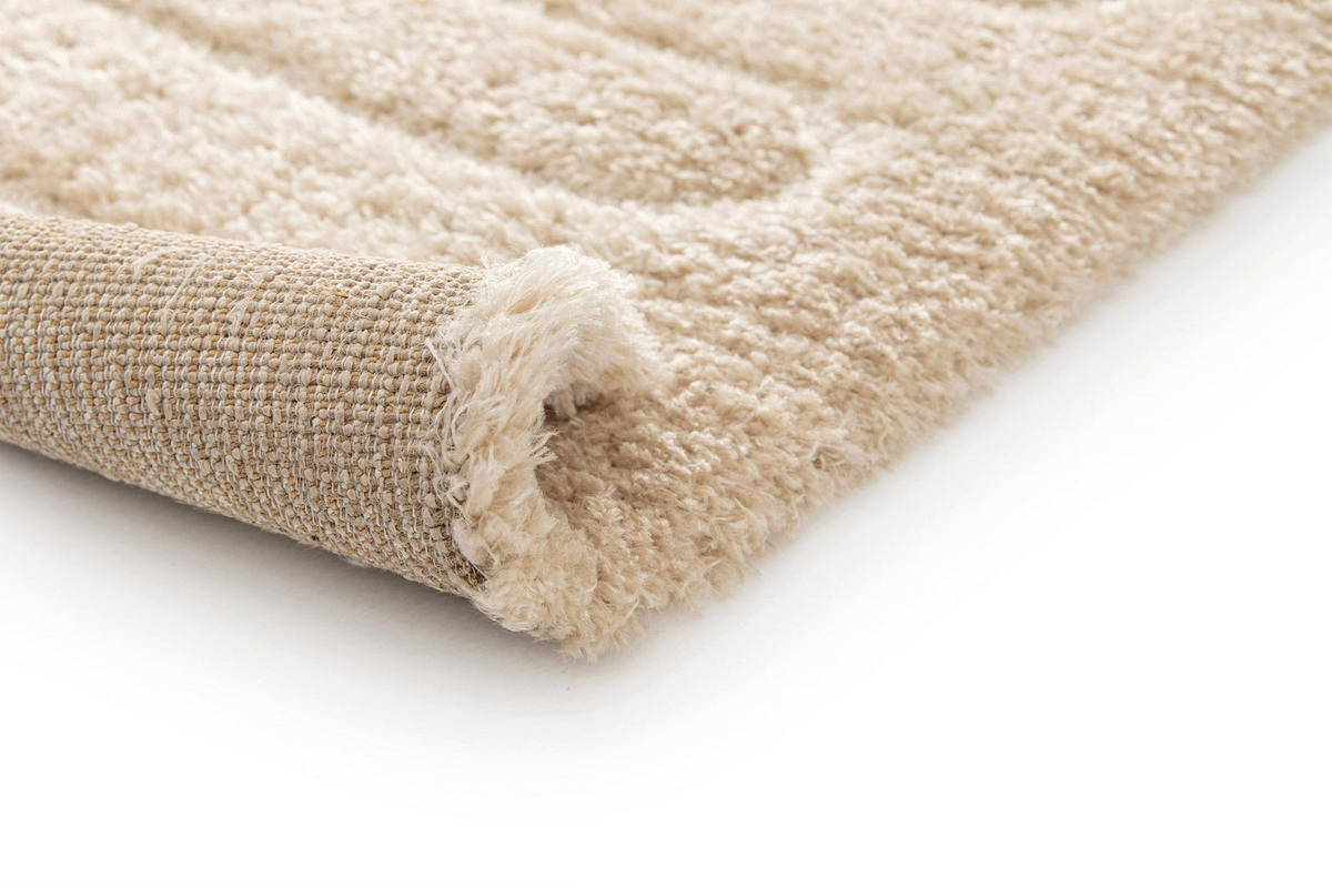 TEPPICH dick ultraweich beige - Beige, Textil (160/230cm) - AFK Living