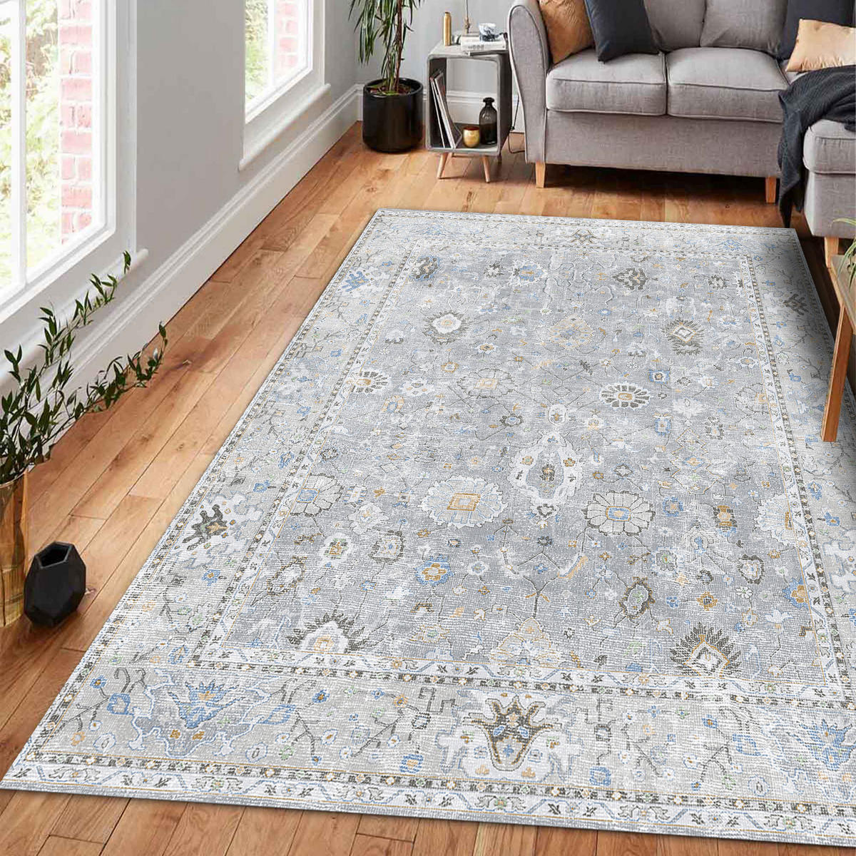 TEPPICH Saint 160/230 cm - Multicolor, Textil (160/230cm) - Bamyum