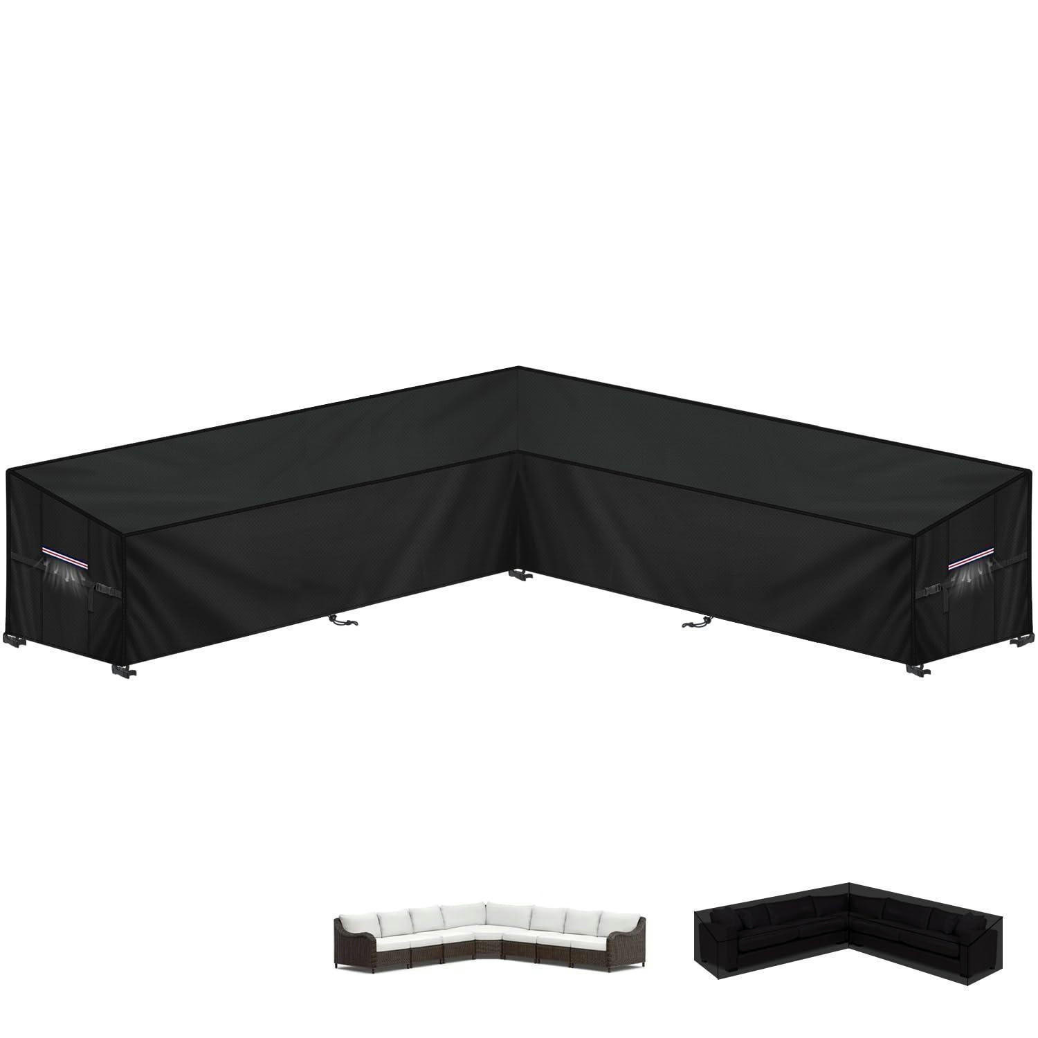 XXXLutz Abdeckhaube Schwarz 330x90x330 cm