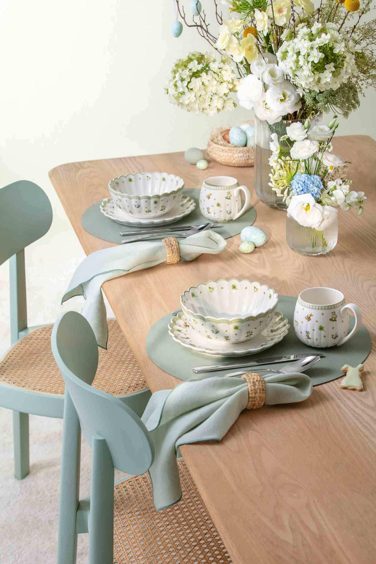 MÜSLISCHALEN Easter Delight grün ø 17,5 cm 6er Set - Grün, Keramik (17.5cm) - Villeroy & Boch