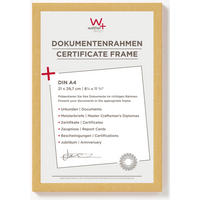 BILDERRAHMEN Peppers Holzrahmen 21x29,7 Gold - Goldfarben, Holzwerkstoff (22.9/32/1.5cm) - walther design