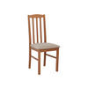 STUHL Bos XII, Holzfarbe: Erle - Eichefarben/Beige, Holz (43/90/48cm) - MIRJAN24