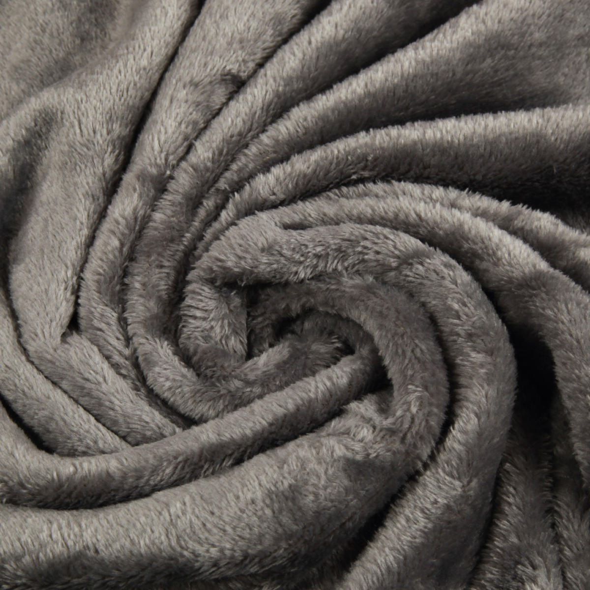 KUSCHELDECKE "Celina" Anthrazit 210x280 cm - Anthrazit, Textil (210/34cm)