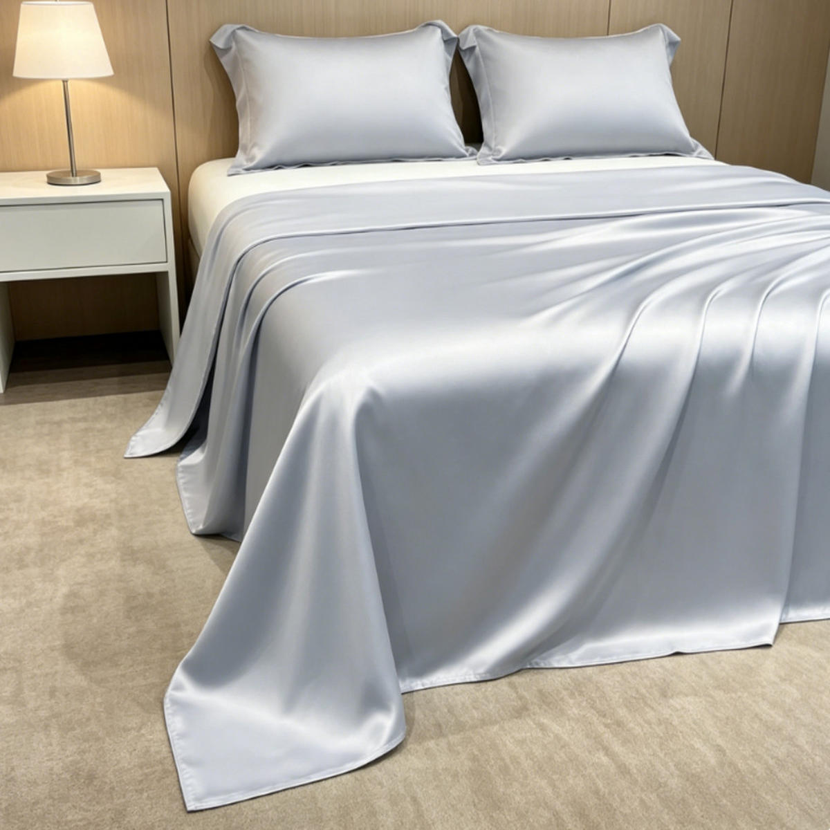 BETTWÄSCHE,BLAU, Eisseidenstoff, 230 x 160 cm - Blau, Textil (160/230cm) - Authentics