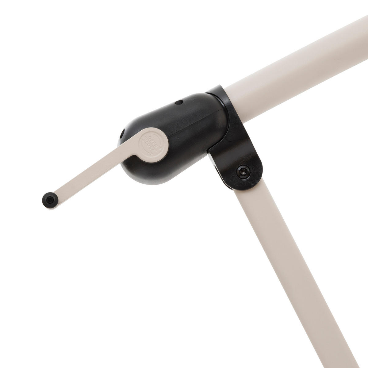 GARTENSCHIRM Manoa 300 cm - Creme, Metall (292/306cm)