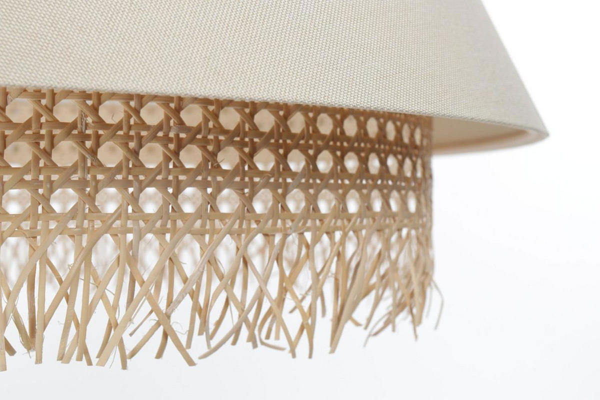 HÄNGELEUCHTE Beige 50/26 cm - Beige, Kunststoff (50/1.3/26cm) - ONZENO