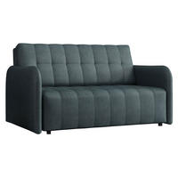 SCHLAFSOFA Viva Grand III - Blaugrau/Schwarz, Holz/Kunststoff (145/85/95cm) - MIRJAN24