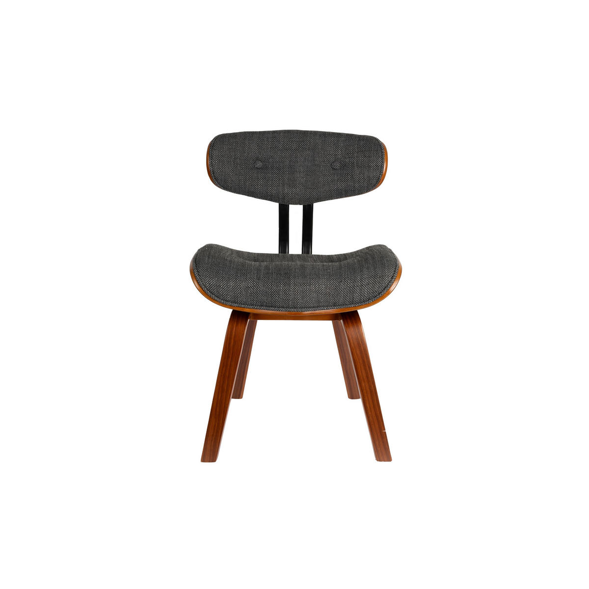 ESSZIMMERSTUHL Blackwood Grau - Grau, Holz (51/78/55.5cm) - Dutchbone