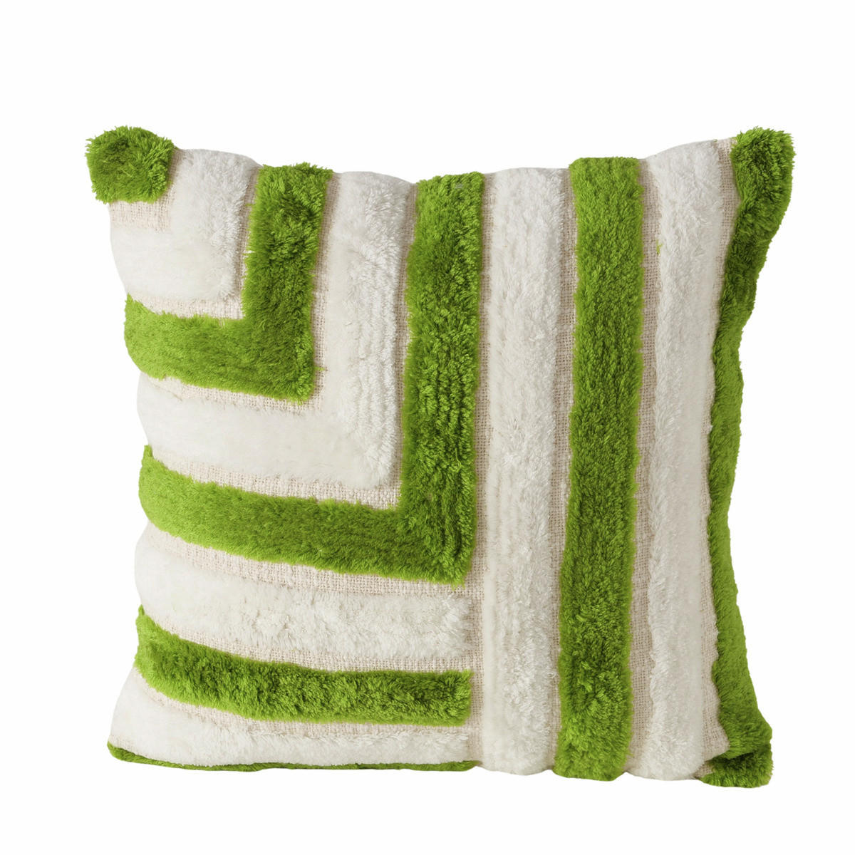 Boltze Home Baumwollkissen Grün 40x40 cm