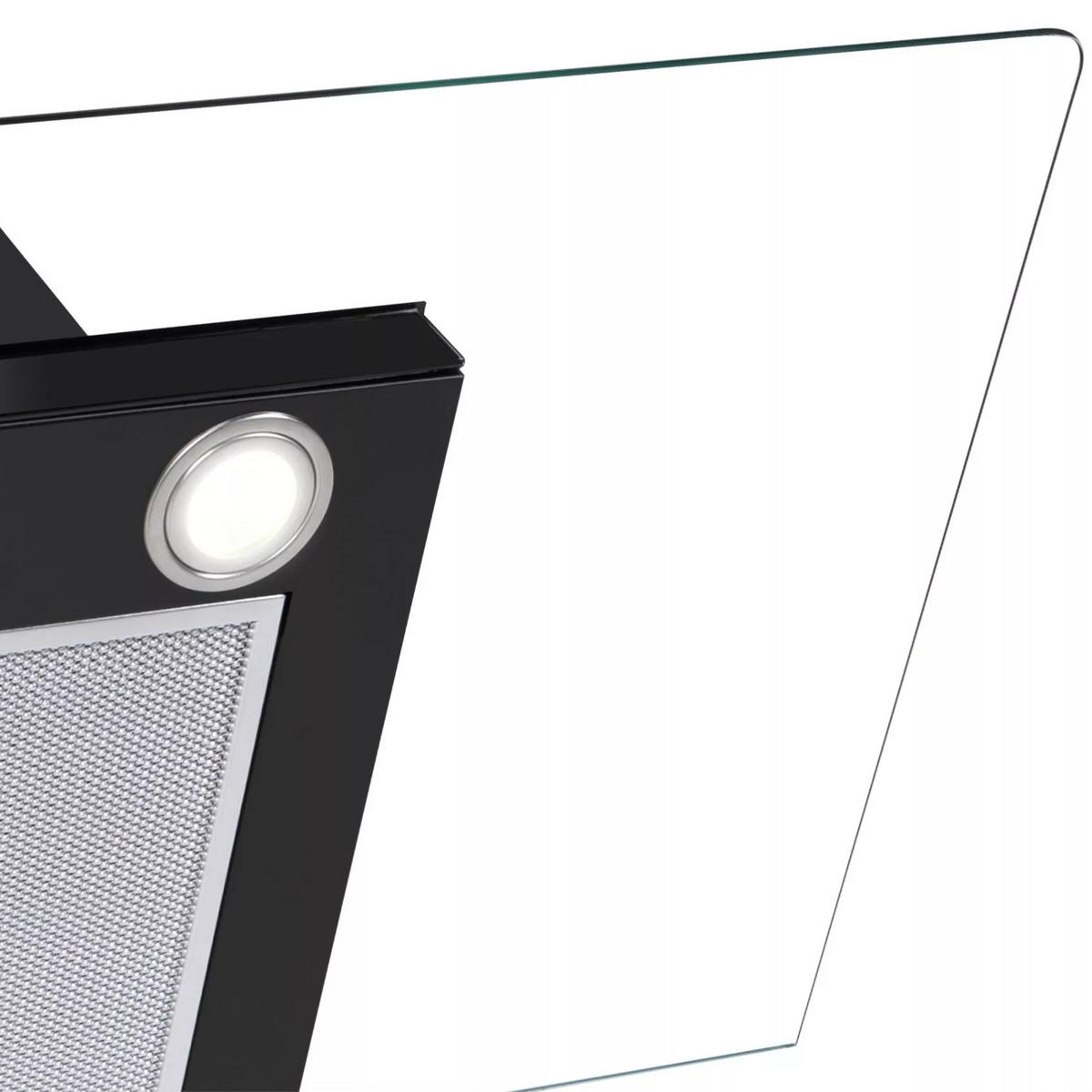 DUNSTABZUGSHAUBE GCH T 465 60 BL PRIME+ Umluftset, 60 cm Schwarz - Schwarz, Glas/Metall (60/81/43cm) - Gurari