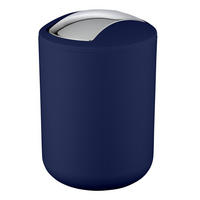 ABFALLBEHÄLTER dunkelblau - Brasil 2 l 14/14/21 cm - Dunkelblau, Kunststoff (14/21/14cm) - Wenko