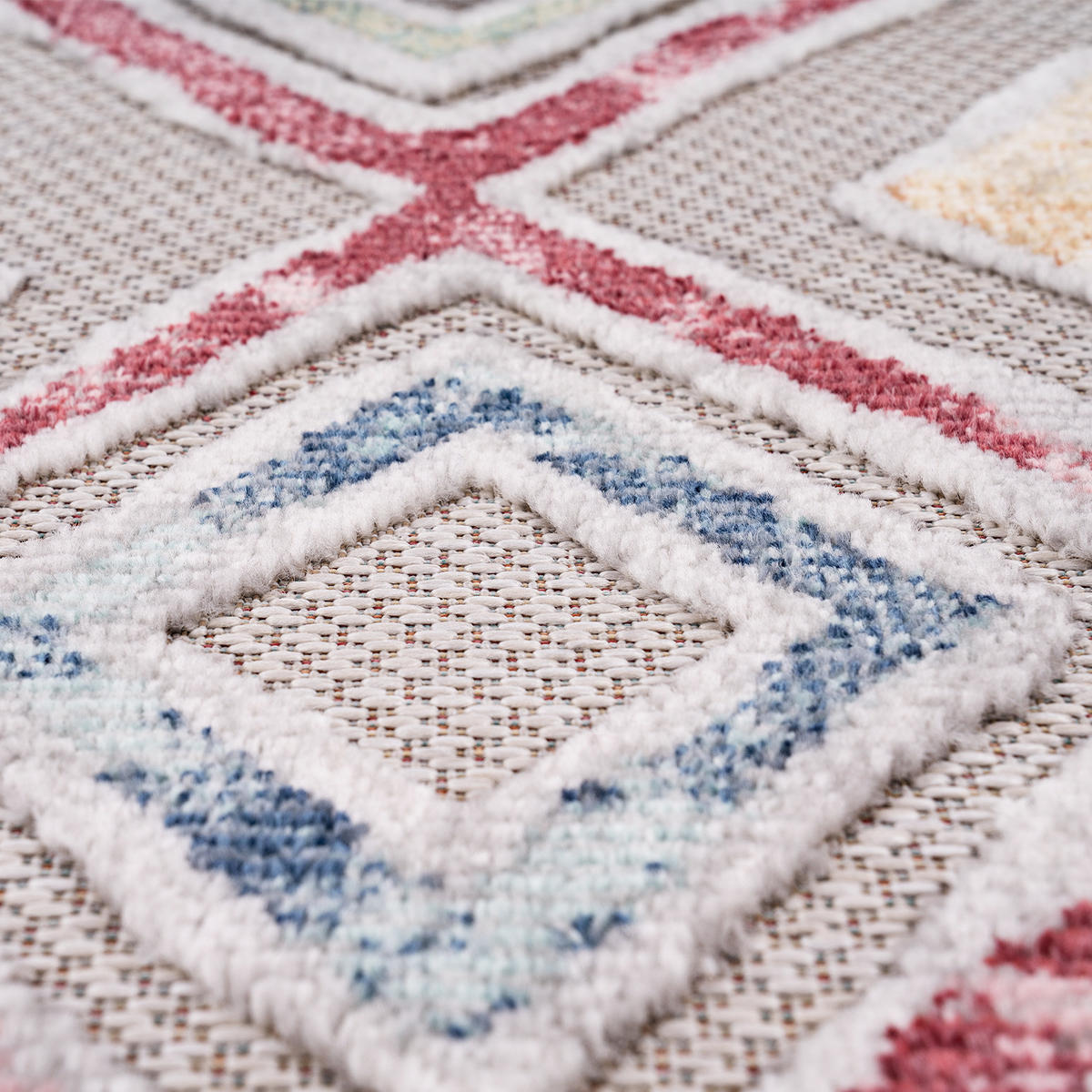 OUTDOORTEPPICH 160/220 cm Fusion 761 - Multicolor, Textil (160/220cm) - Paco Home