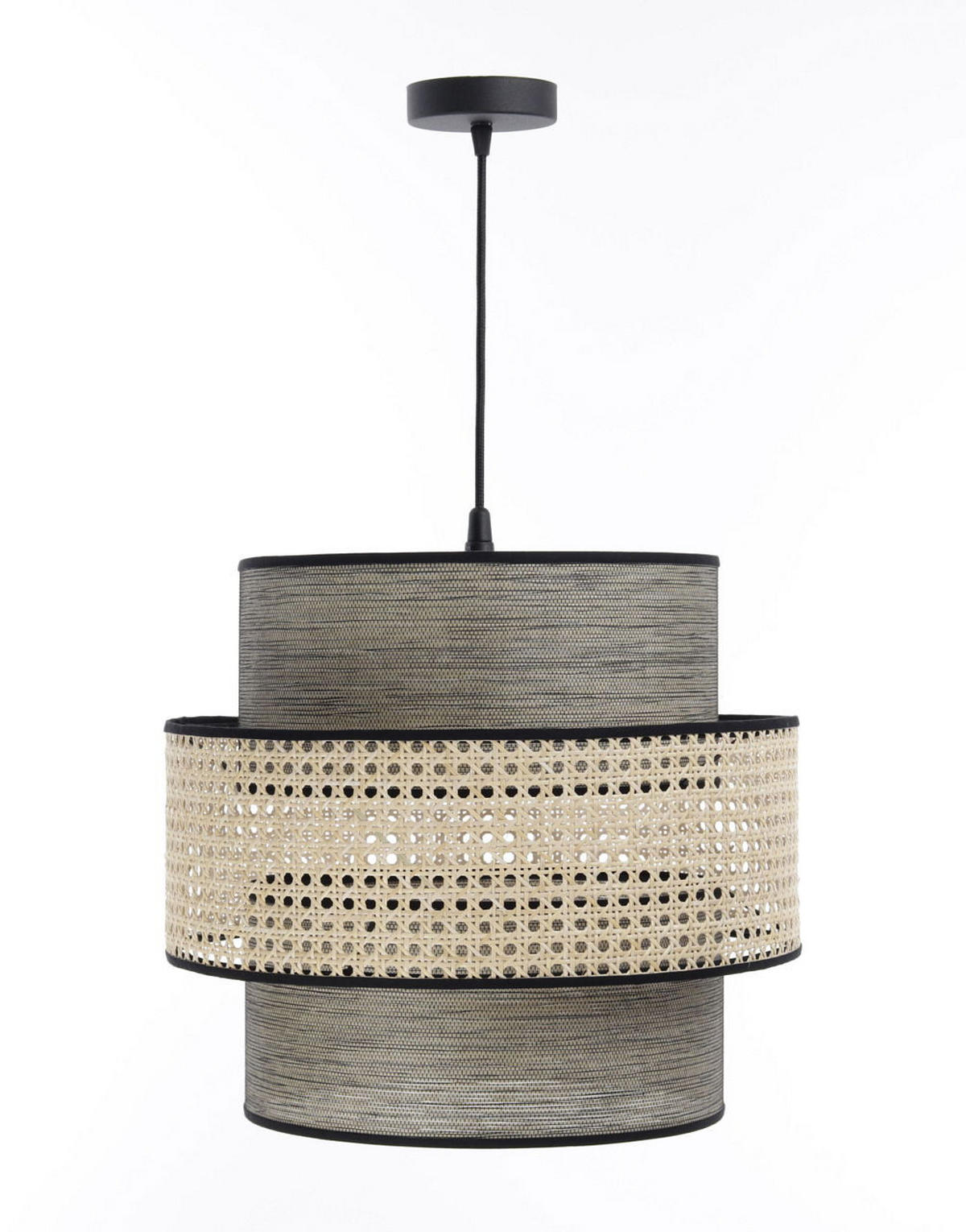 HÄNGELEUCHTE Grau 40/35 cm - Grau, Kunststoff (40/1/35cm) - ONZENO