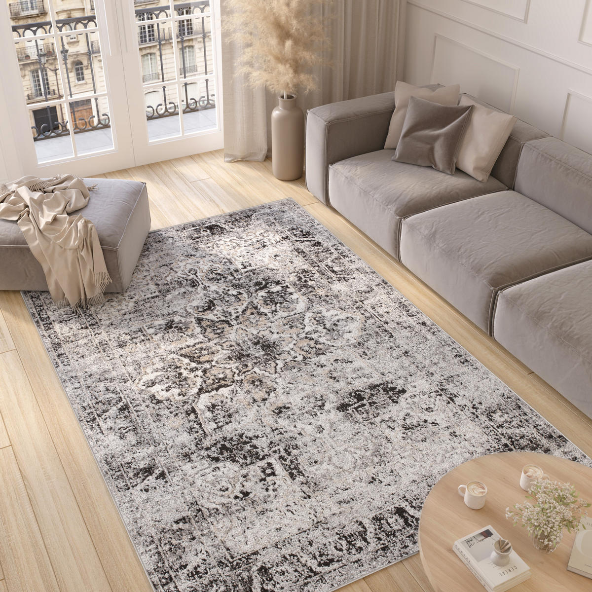 TEPPICH VALLEY Grau 200/300 cm - Grau, Textil (200/300cm) - Tapiso