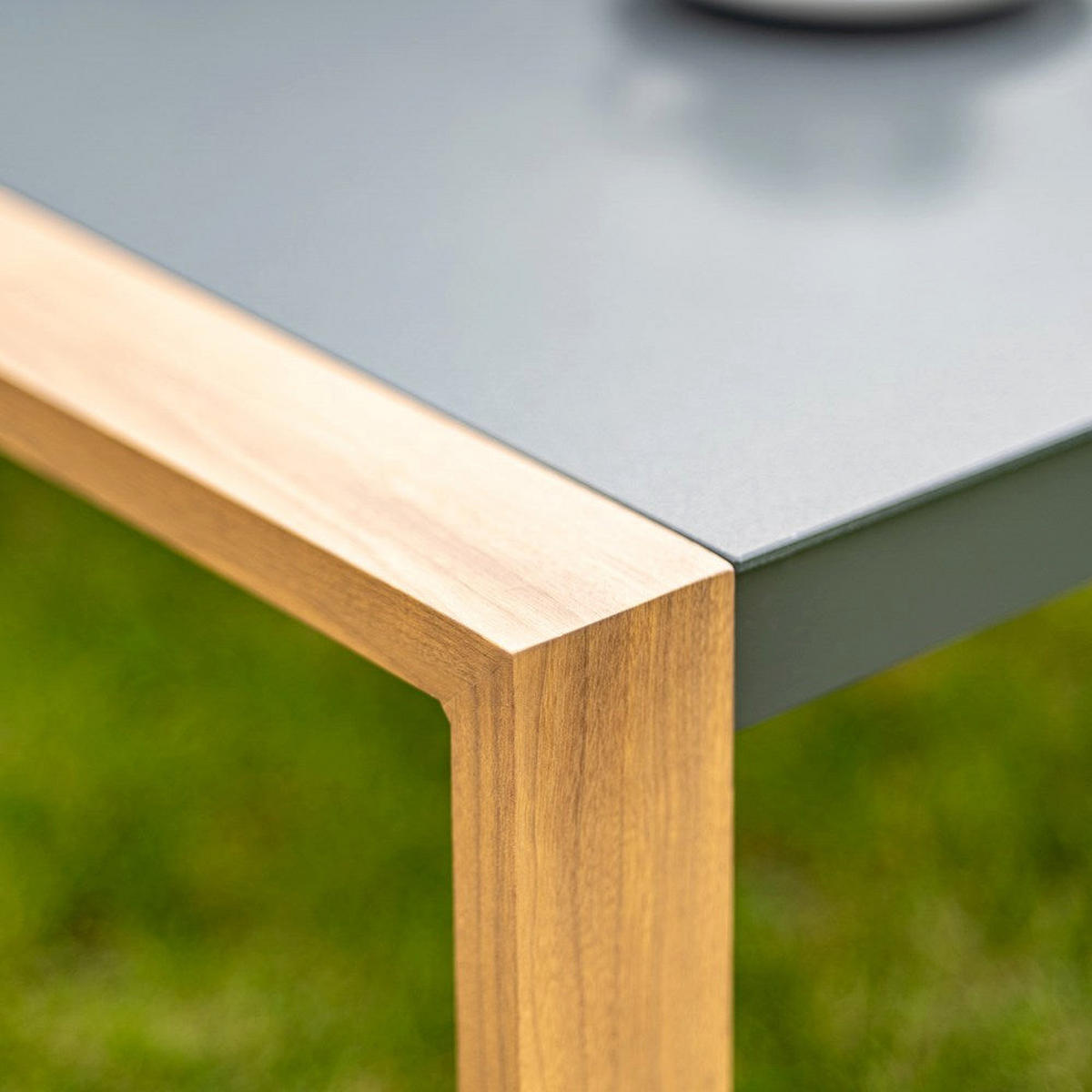 GARTENMÖBEL-SET Vega Anthrazit/Braun - Anthrazit, Metall - kommodly