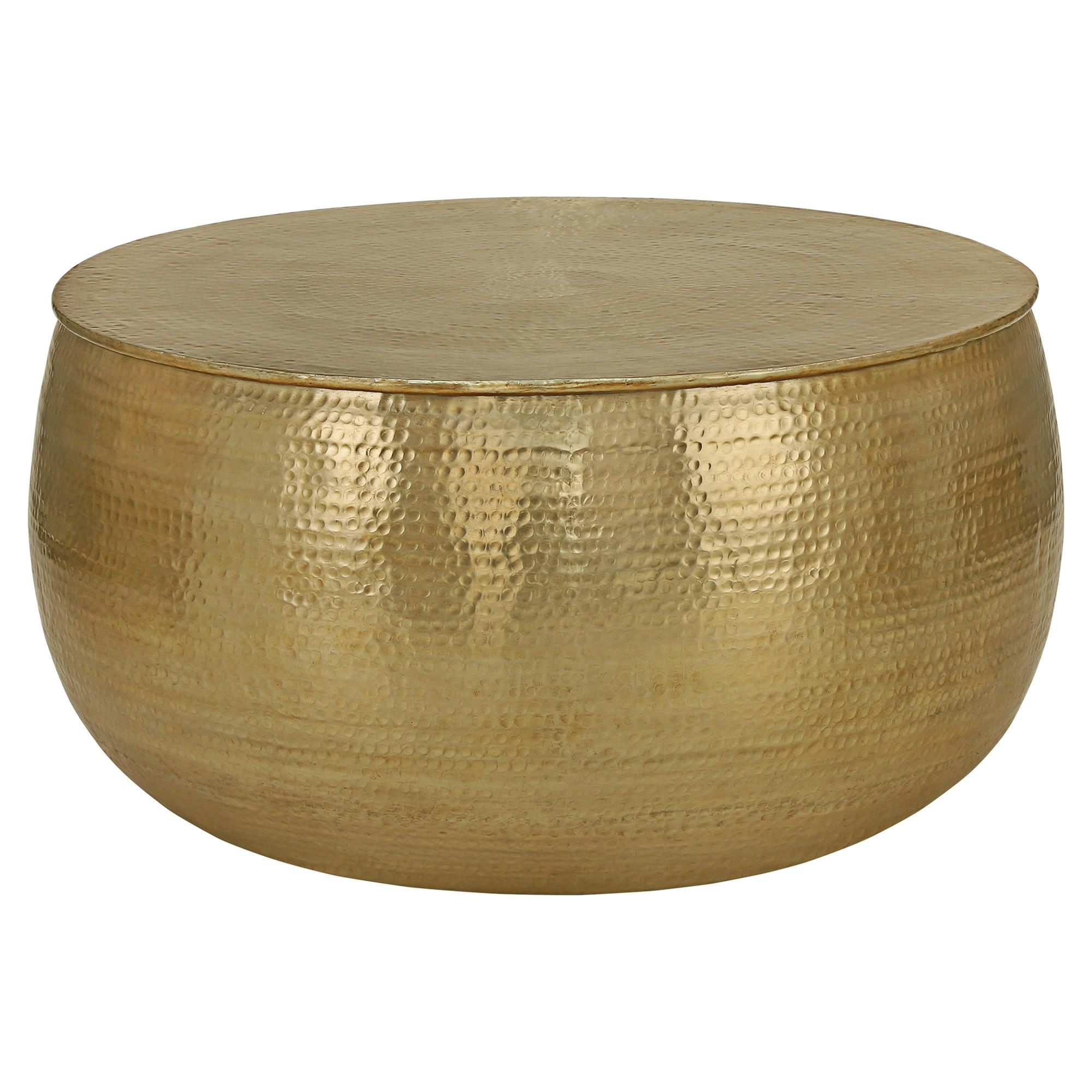 COUCHTISCH - Goldfarben, Metall (90/90/45cm) - WOMO-DESIGN