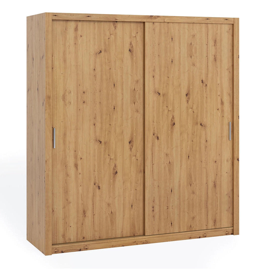 Ravio Schiebetürenschrank Eiche Artisan 200x215x62 cm