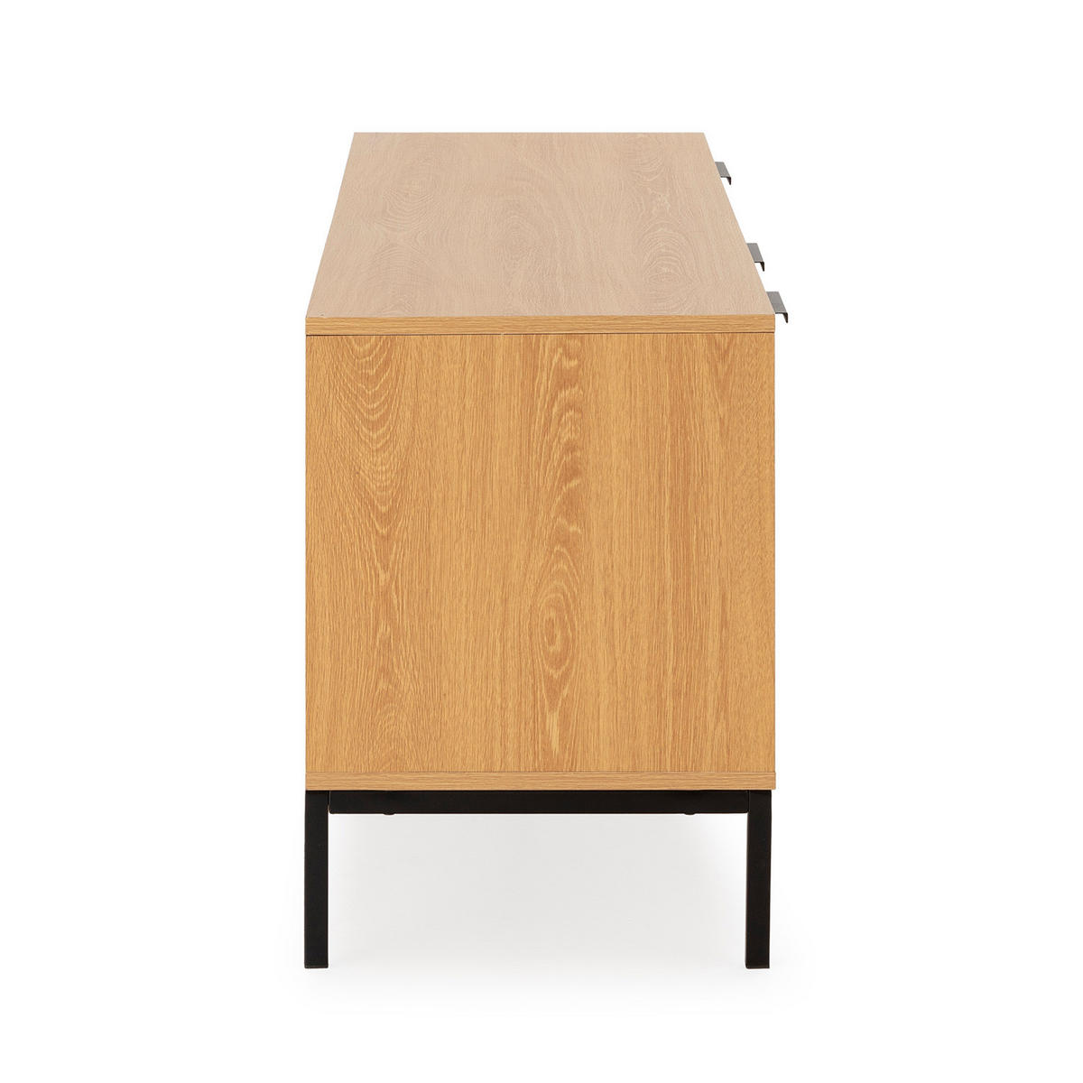 TV-ELEMENT Auri 3 türen Eichenfarbe - Honigeiche, Holzwerkstoff (160/55/40cm) - VS Venta-stock