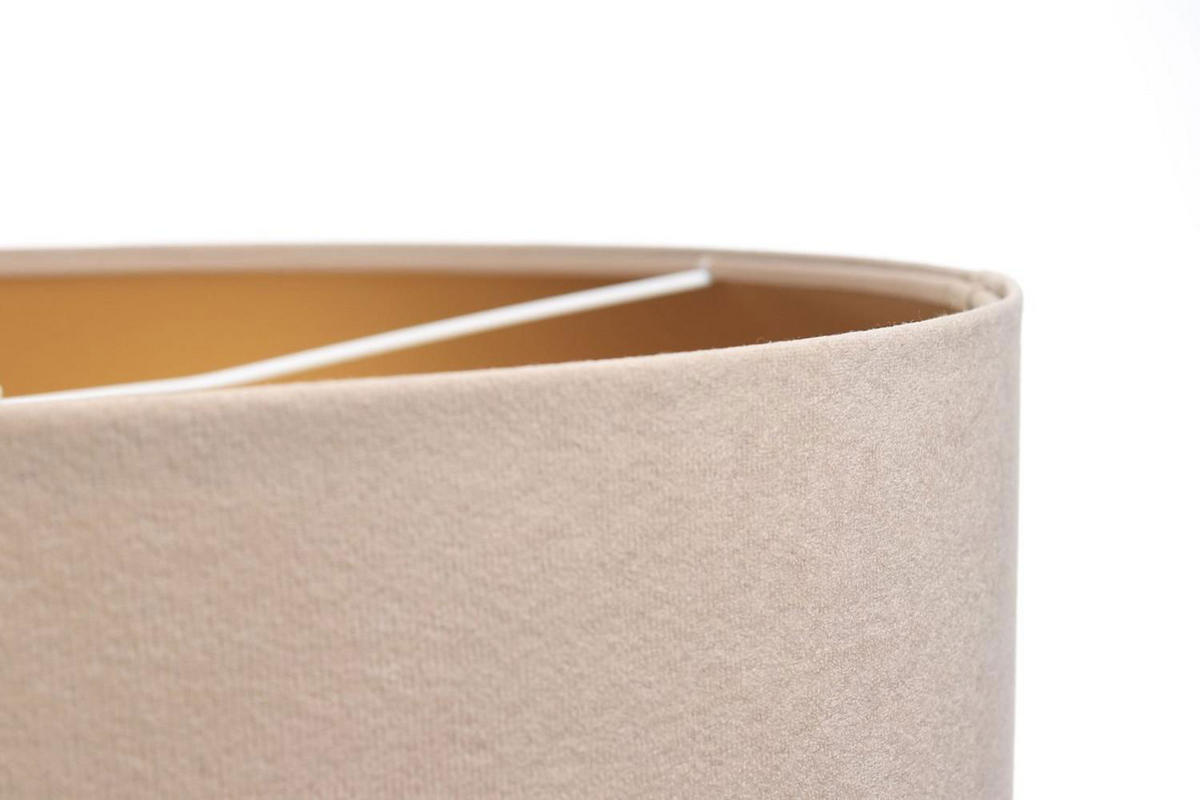 HÄNGELEUCHTE Gold 50/25 cm - Beige/Goldfarben, Kunststoff (50/0.8/25cm) - ONZENO