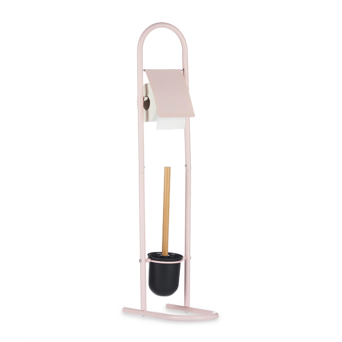 TOILETTENPAPIER- Freshy 28,5/16/80,8 cm - Rosa, Metall (16/80.8/28.5cm) - Berilo