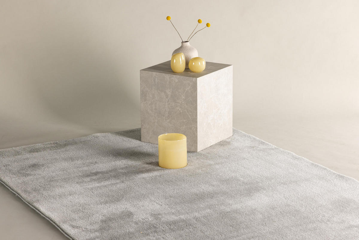 WOHNZIMMERTEPPICH BLANCA Grau 160x230x5 cm - Grau, Textil (160/230cm) - FURNLUX