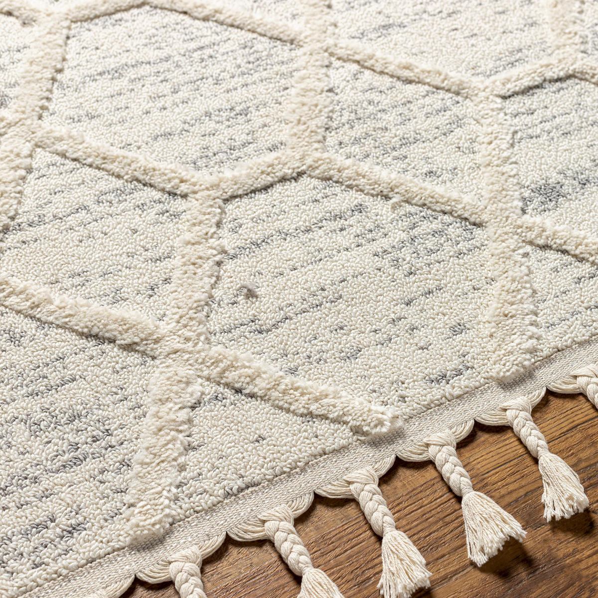 KURZFLORTEPPICH 160/213 cm Grau - Grau, Naturmaterialien/Textil (160/213cm) - LIVABLISS