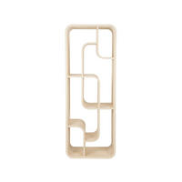 STANDREGAL Seven Hoch Holz Beige - Beige, Holz (60/160/35cm) - Zuiver