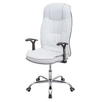 BÜROSTUHL Weiß - Weiß, Textil (70/131/93cm) - MCW