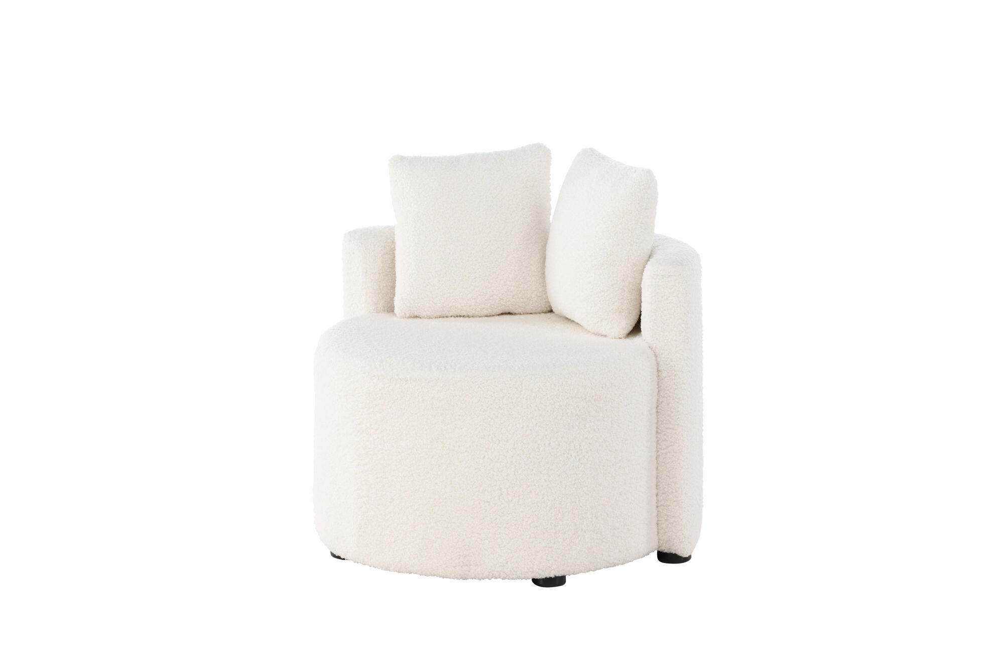 Furnlux Kindersessel Beige 59x45x56 cm