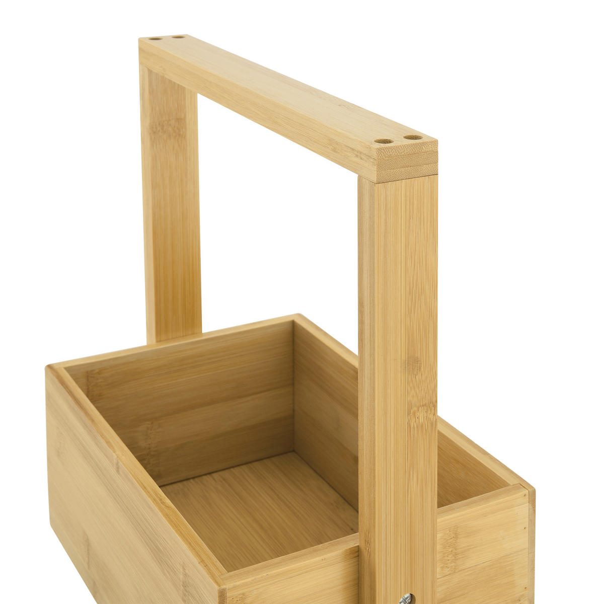 BADEZIMMERREGAL Bardu - Naturfarben, Holz (28/88/16cm) - [en.casa]
