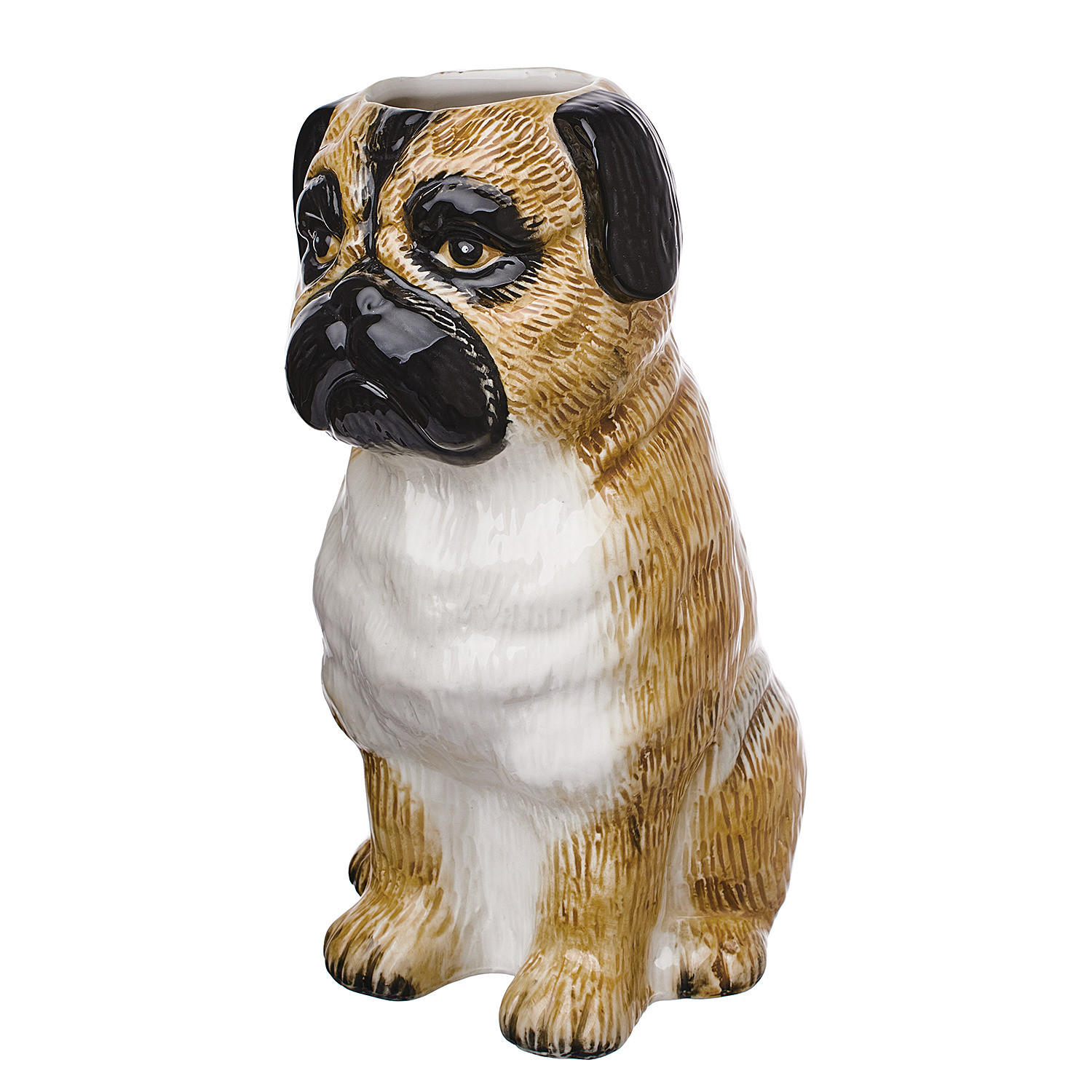 VASE Henry - Hellbraun, Keramik (20cm) - BUTLERS