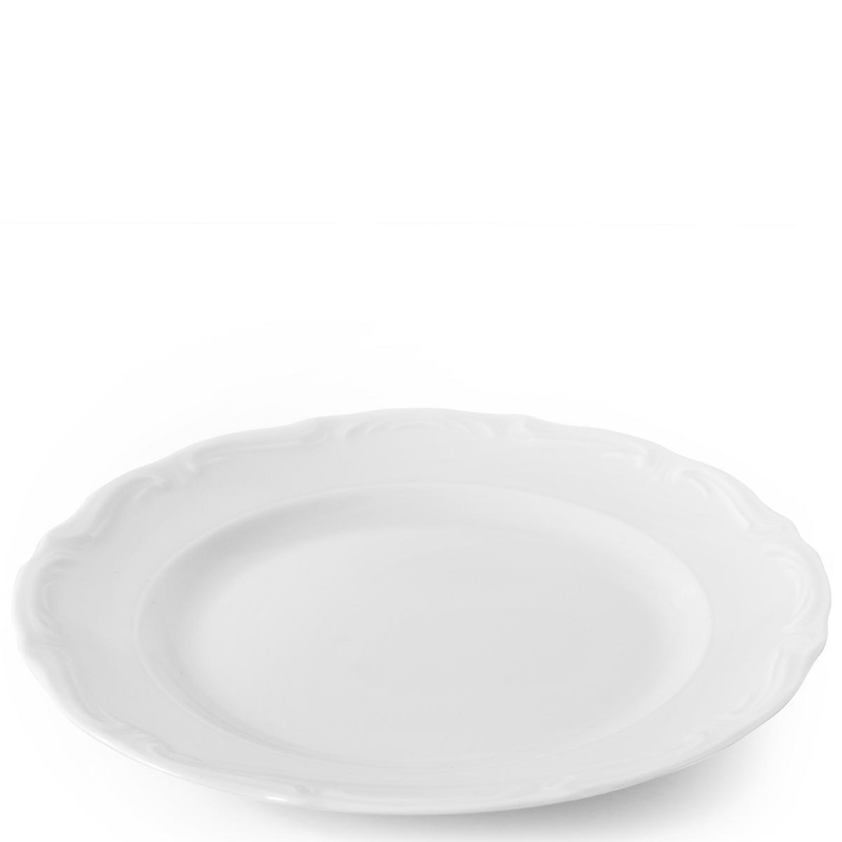 DESSERTTELLER Chodziez MARIA TERESA 6-tlg - Weiß, Keramik (19cm) - KONSIMO®