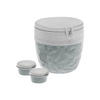 BENTOBOX organic concrete grey - Grau, Kunststoff (14.2/13/13.5cm) - Koziol