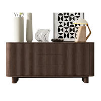 KOMMODE Nussbaum AKARI - Nussbaumfarben, Holzwerkstoff (150/70/40cm) - Compleo24