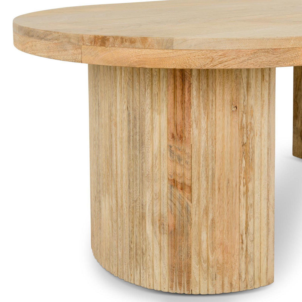 COUCHTISCH AMBA natur - Naturfarben, Holz (74/120/46cm) - IDIMEX
