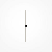 WANDLEUCHTE Pars - Schwarz - 104.9/7/3 cm - Schwarz, Kunststoff (7/3/104.9cm) - Maytoni