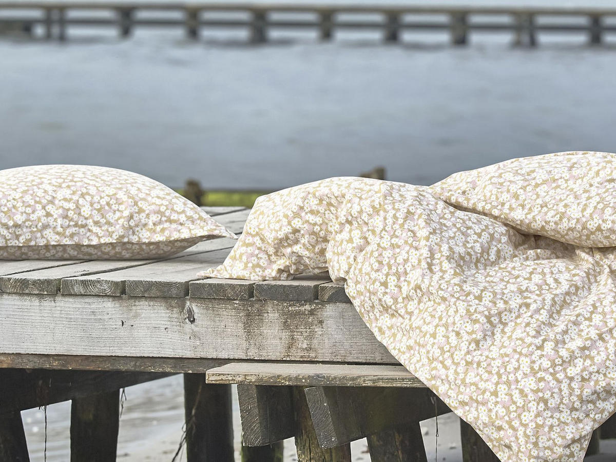 BETTWÄSCHE Bellis braun 135/200 cm Baumwolle - Braun, Textil (135/200cm) - Södahl