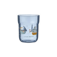 KINDER-TRINKGLAS Mio Sailors Bay 250 ml - Hellblau, Kunststoff (0.25L) - Mepal