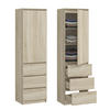 KLEIDERSCHRANK in Sonoma - Sonoma Eiche, Holzwerkstoff (40/180/50cm) - Home Collective
