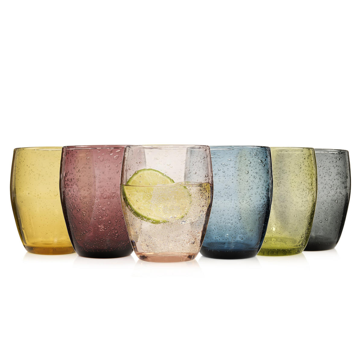 TRINKGLÄSER Set London 6 teilig - Multicolor, Glas - Sänger