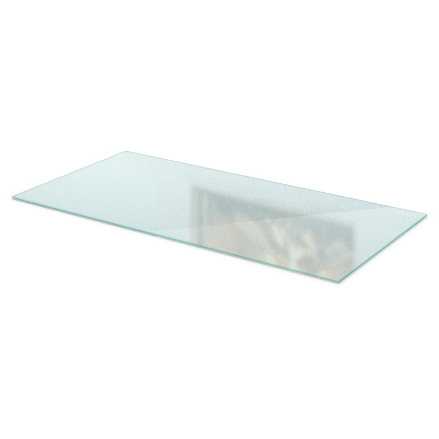 TULUP SKLENĚNÁ PODLOŽKA pod kamna 140x70 cm – mléčné sklo